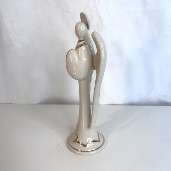 Cast Art Et Cetera Angel Figurine Modern Sleek Decor Christmas Holiday 8" - Picture 3 of 10